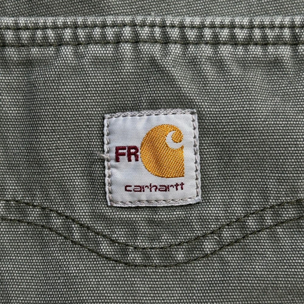 Carhartt FR Flame Resistant Workwear Pants Faded Olive Green 42x29